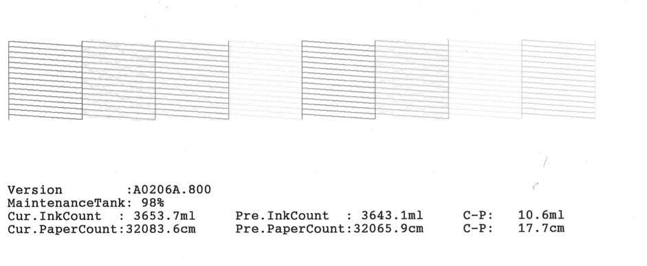 Piezography Nozzle Check
